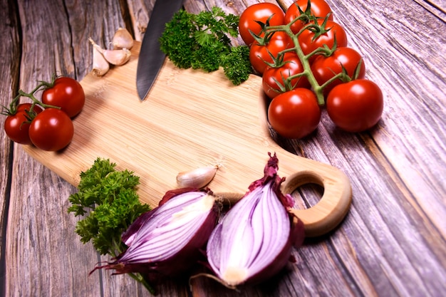 Кулинарные ингредиенты на столе